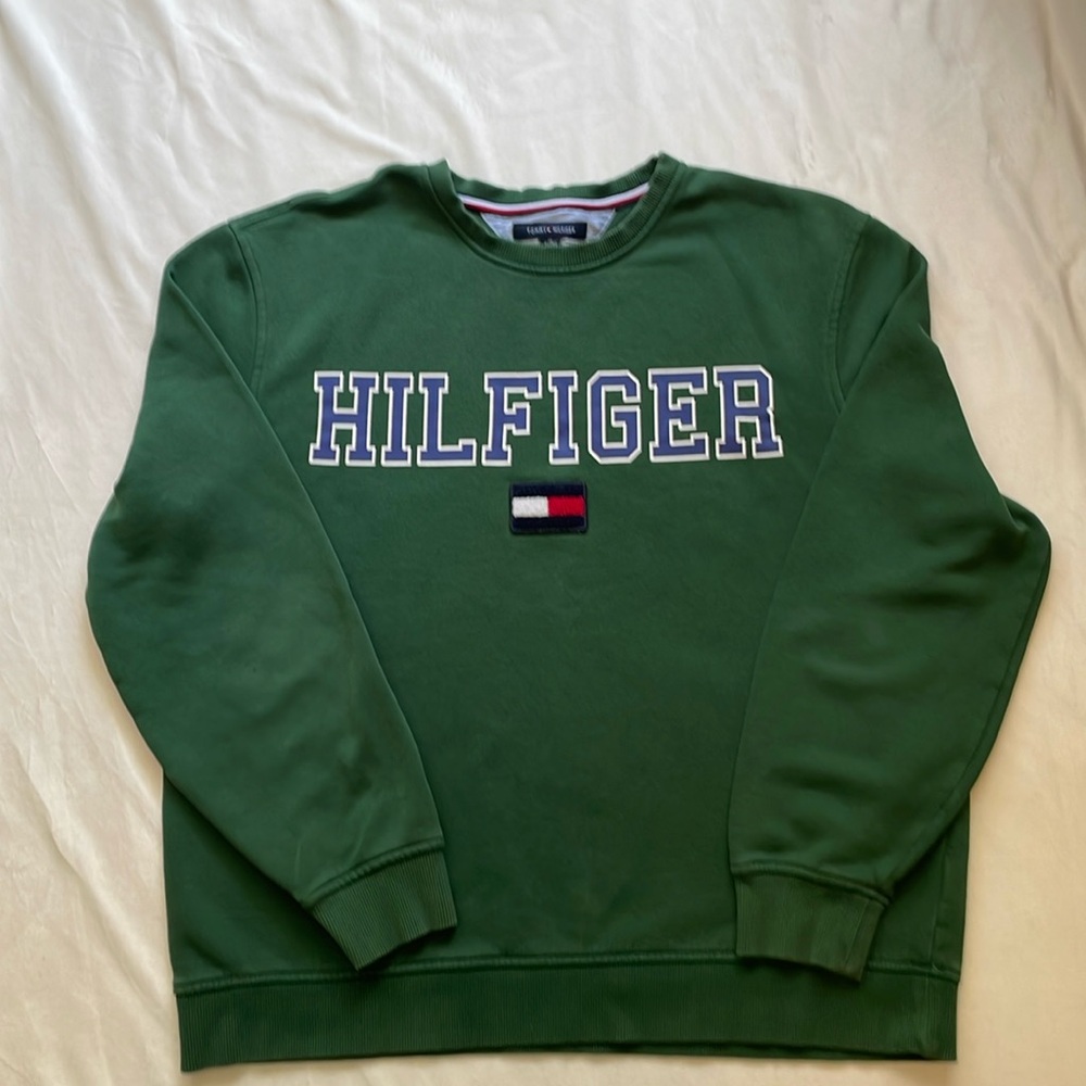 Tommy Hilfiger classic sweatshirt - hunter green